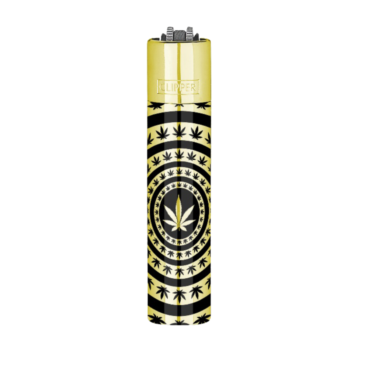 Clipper Metall-Blätter-Muster