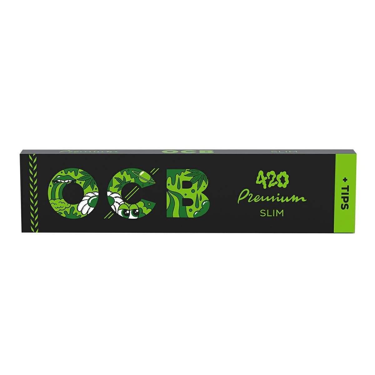 Rolling Papers mit Filtern OCB Premium King Size Slim 420